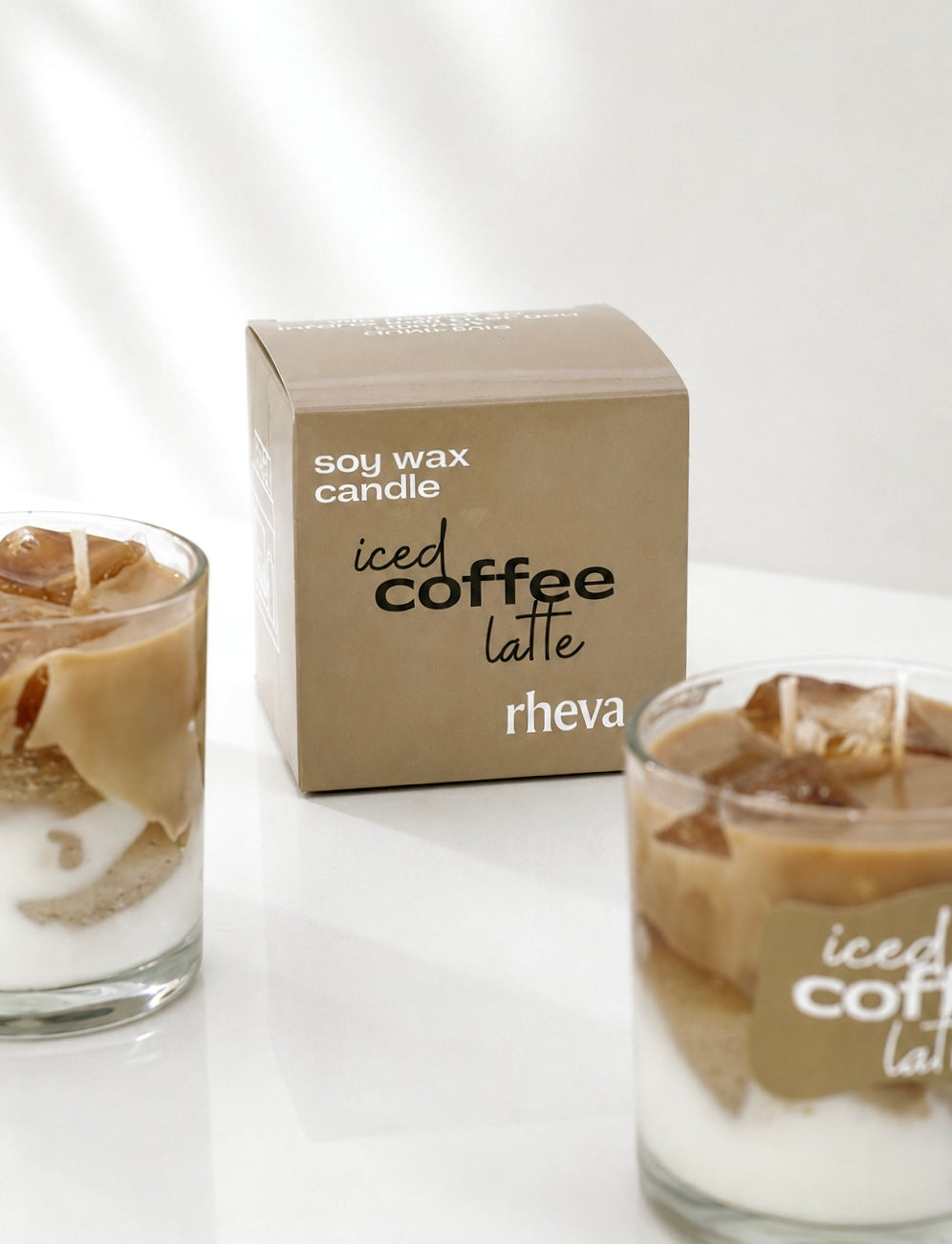 Iced Coffee Latte Candle