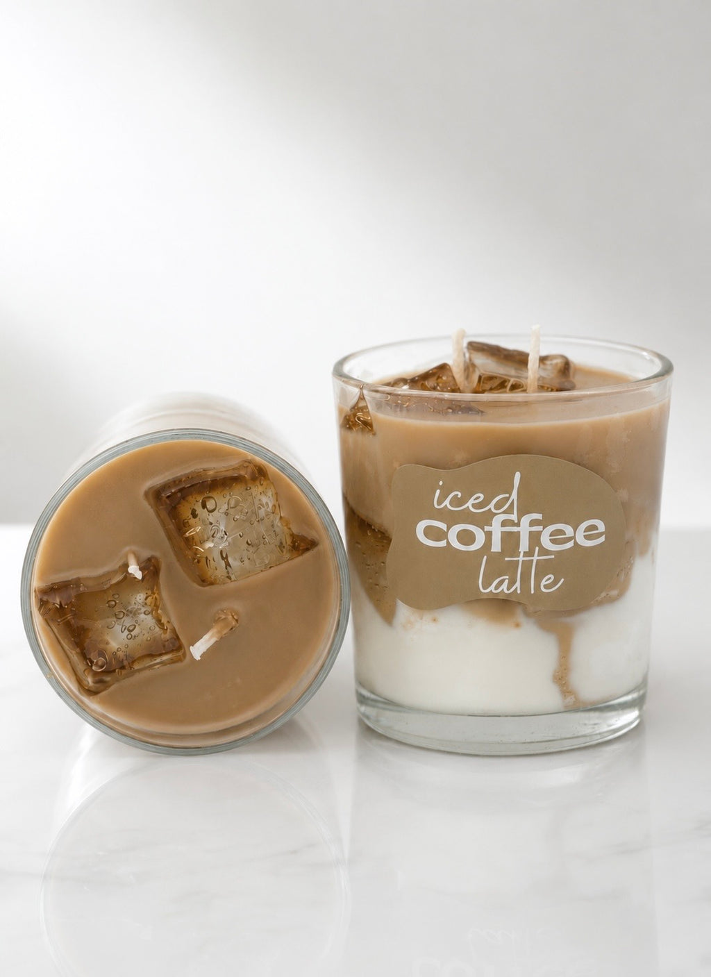 Iced Coffee Latte Candle