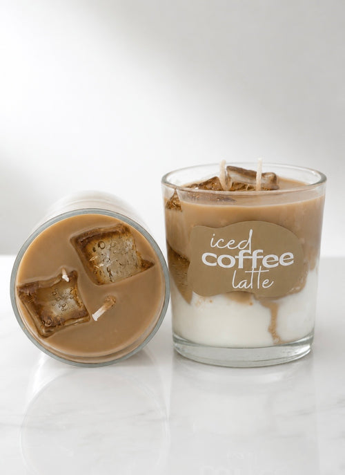 Iced Coffee Latte Candle