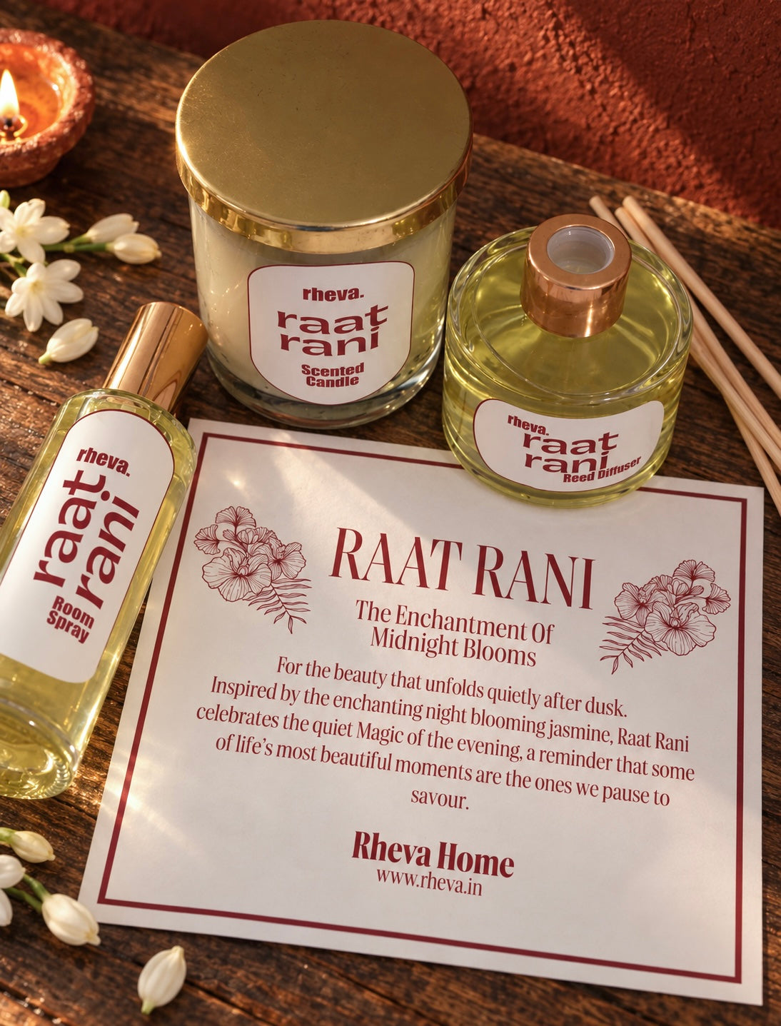 Raat Rani Gift  Hamper (Home fragrance collection)