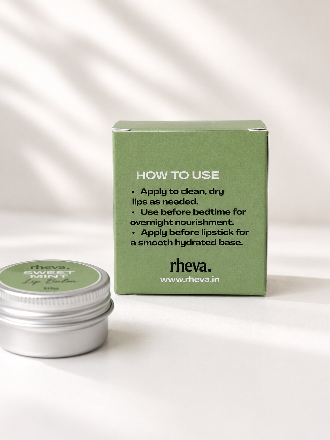 Sweet Mint Lip Balm  (Beeswax & Sheabutter)