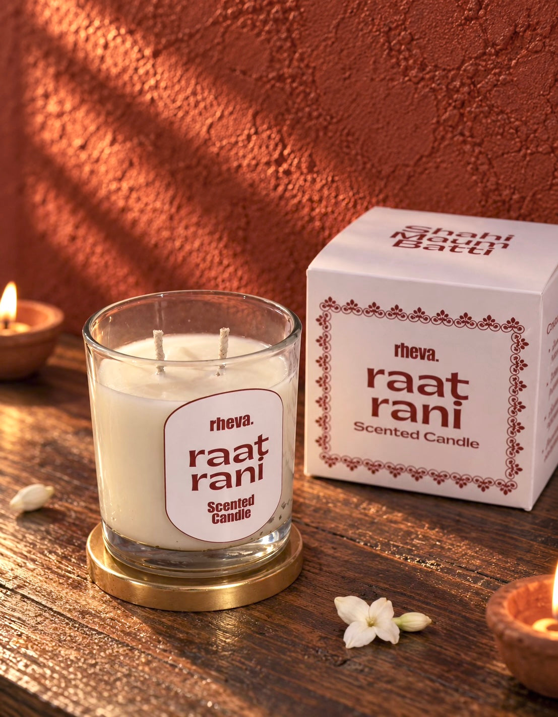 Raat Rani Pure Soy Wax Scented Candle