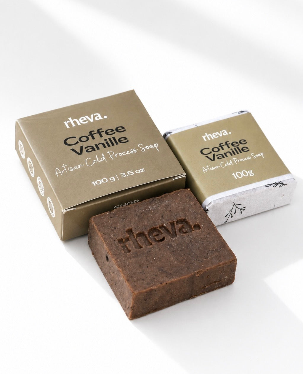 Coffee Vanille Scrub Cold Processed Soap