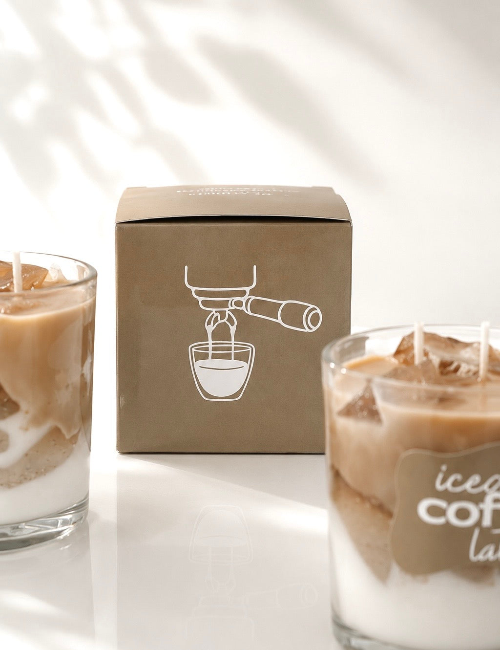 Iced Coffee Latte Candle