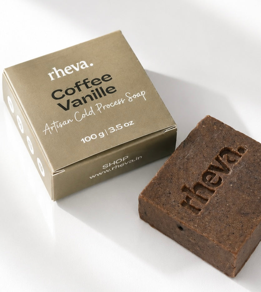 Coffee Vanille Scrub Cold Processed Soap