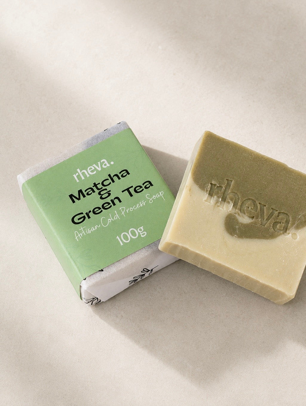 Matcha Green Tea Cold Processed Soap