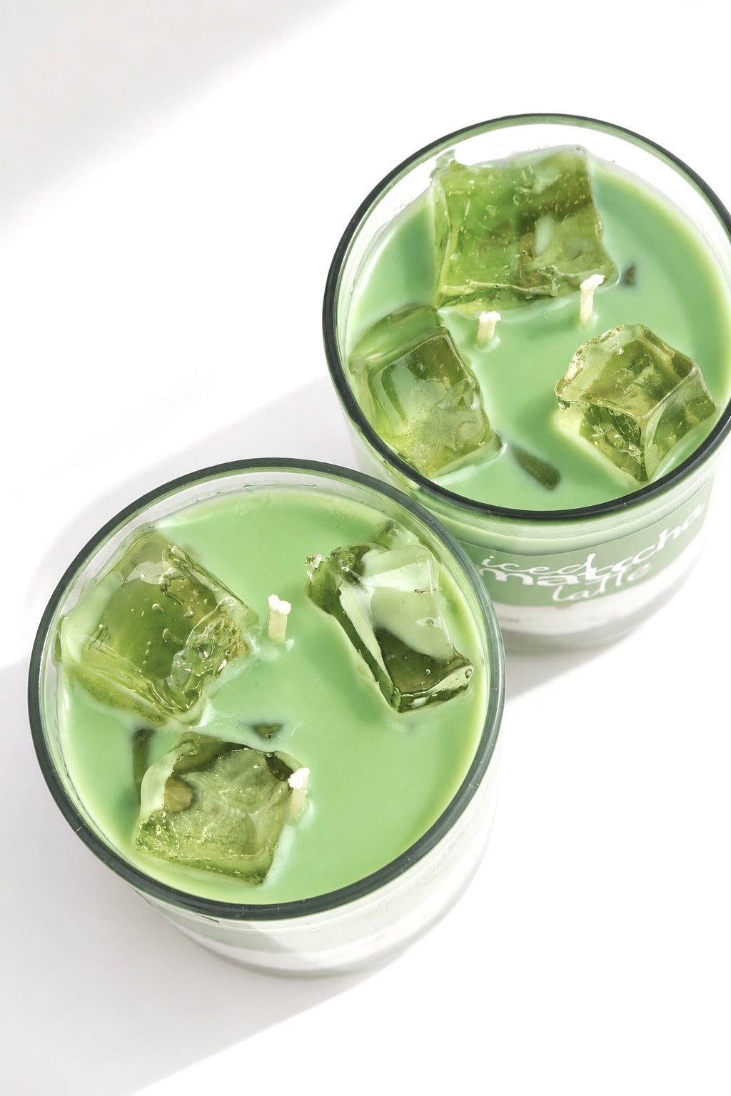 Iced matcha latte Candle