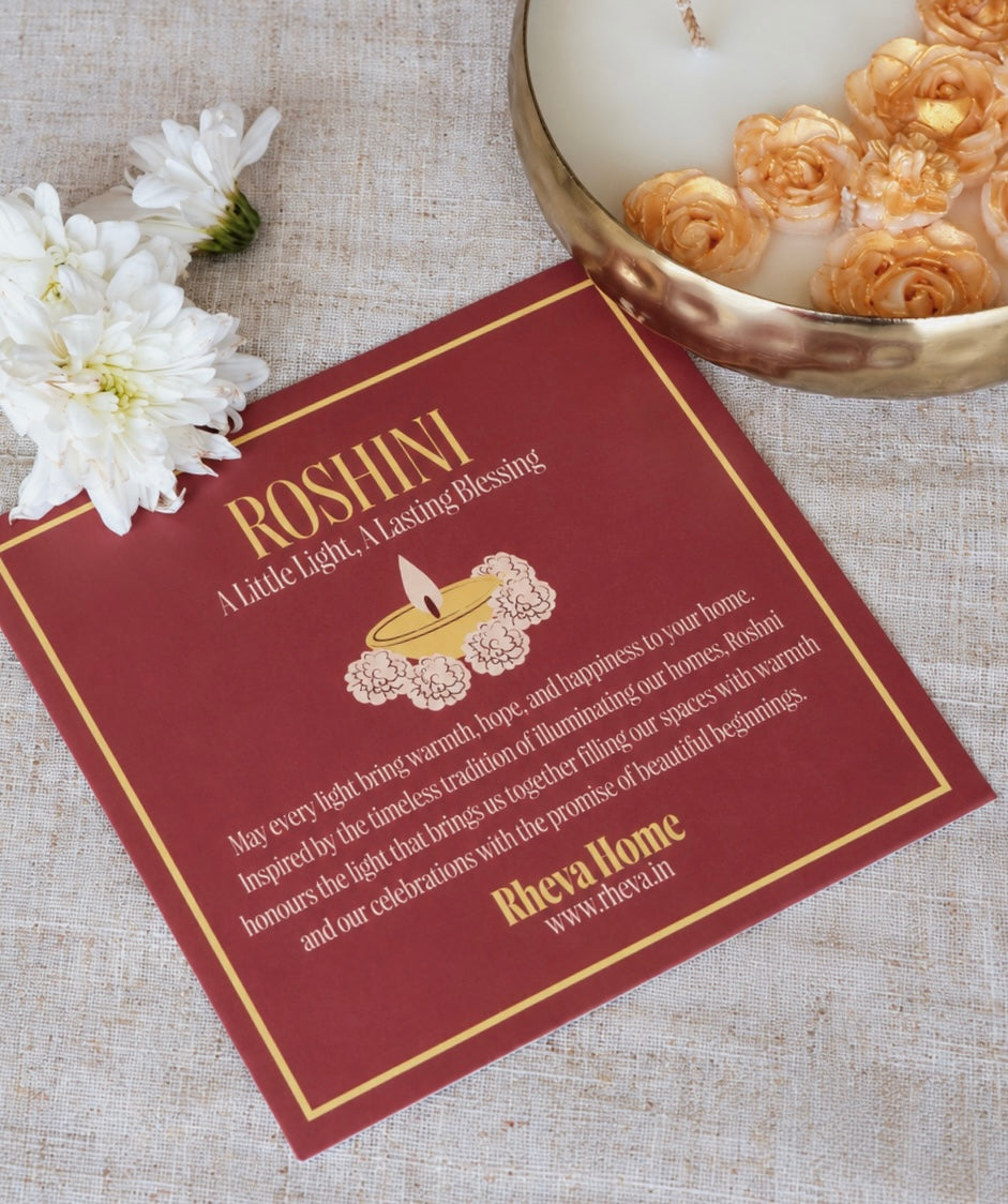 Roshini Hammered Urli Scented Candle