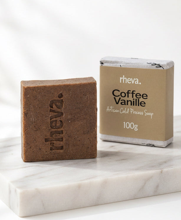 Coffee Vanille Scrub Cold Processed Soap