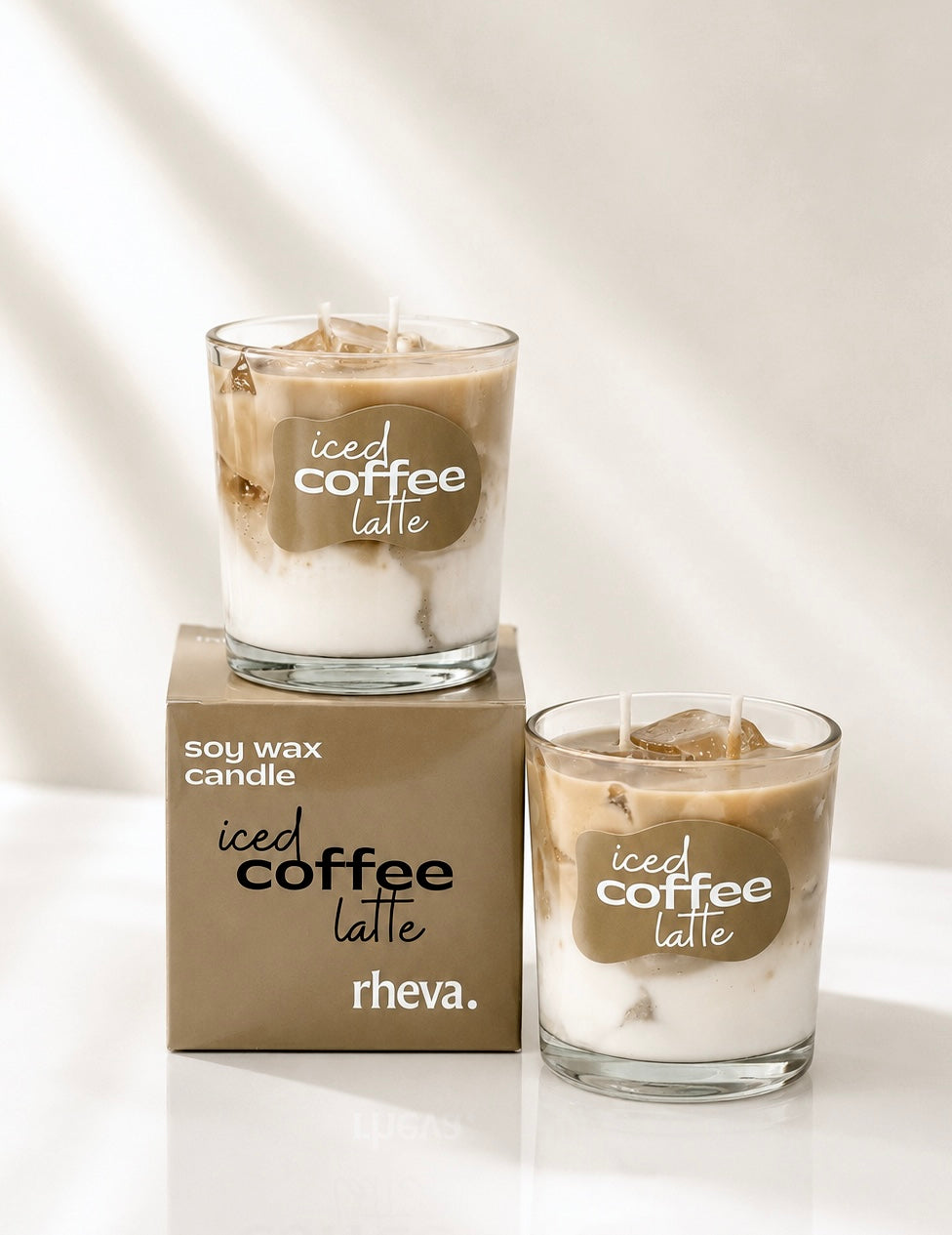 Iced Coffee Latte Candle