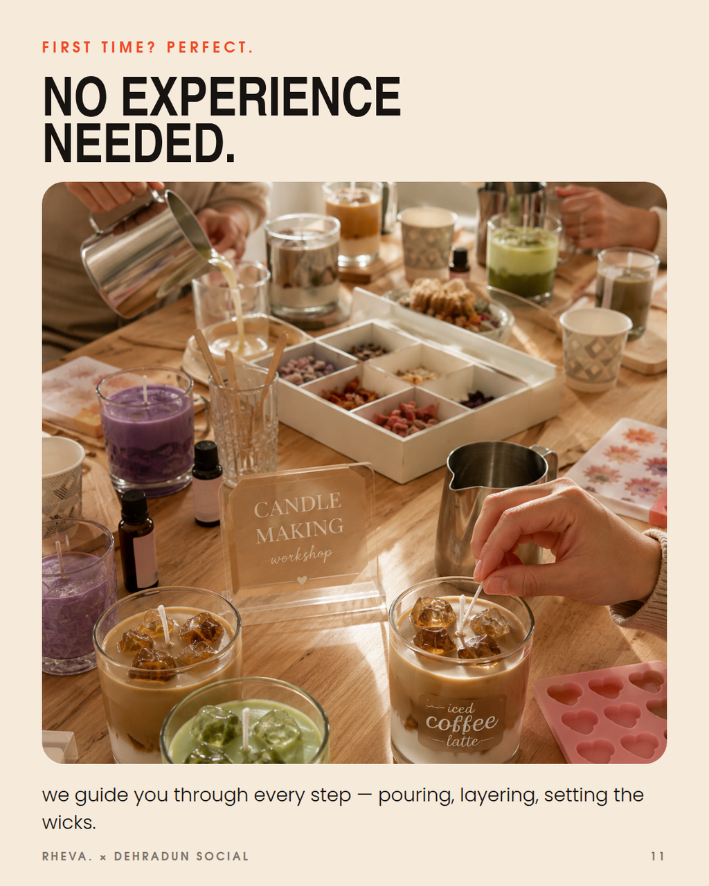 Candle Making Workshop 30th August