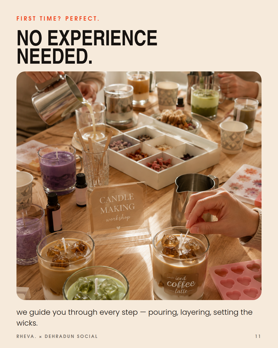 Candle Making Workshop 30th August