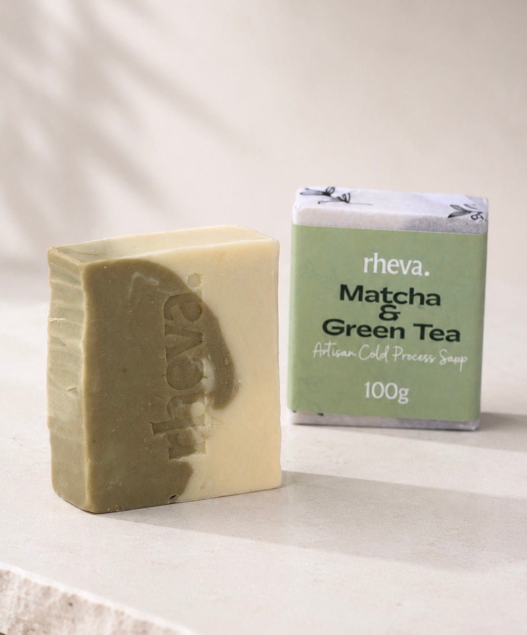 Matcha Green Tea Cold Processed Soap