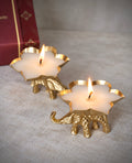 Gajraj Scented Urli Candles (Set of 2 Candles)