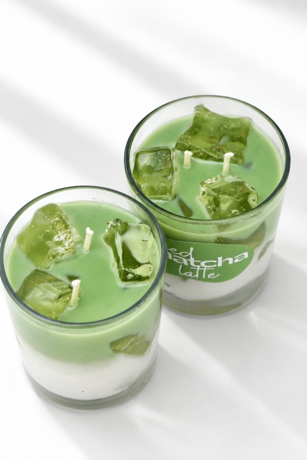 Iced matcha latte Candle
