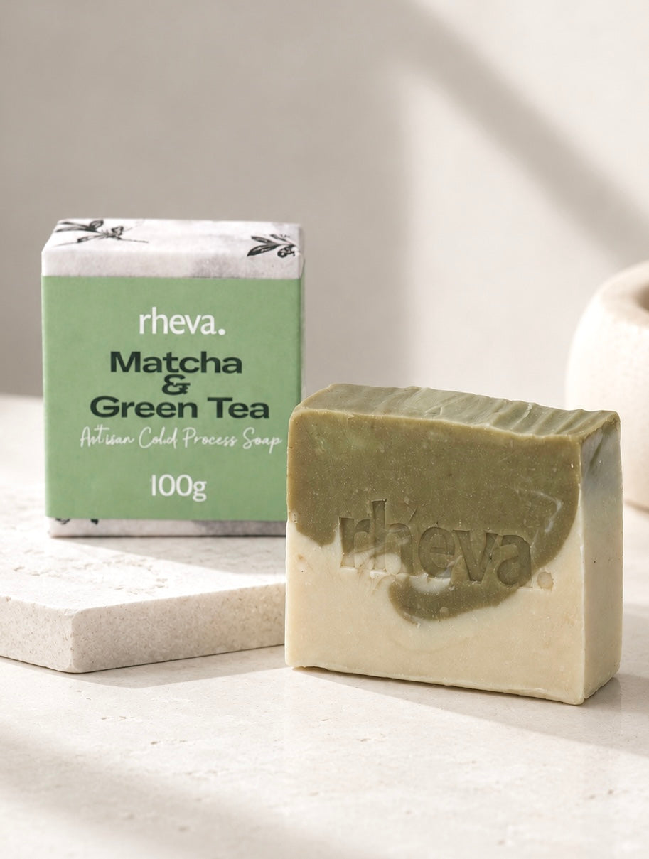 Matcha Green Tea Cold Processed Soap