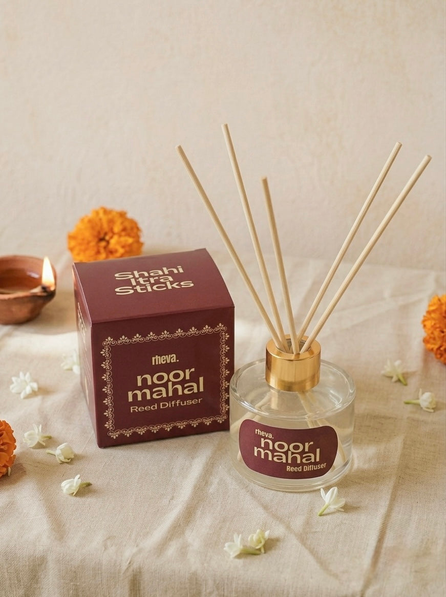Noor Mahal Reed Diffuser (Home fragrance)