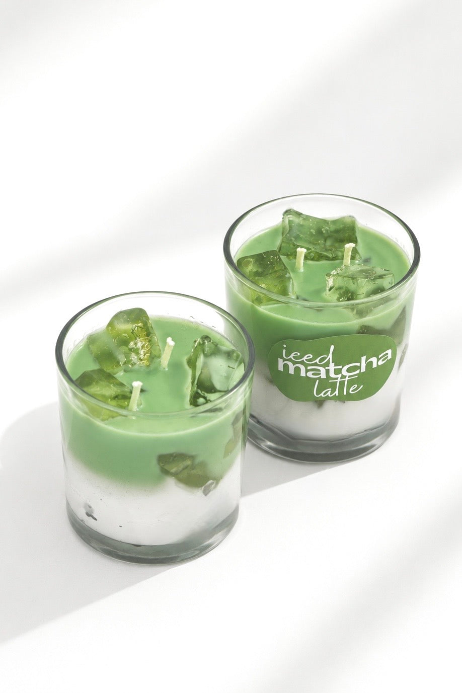 Iced matcha latte Candle