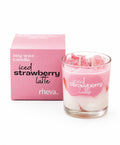 Iced Strawberry Latte Candle