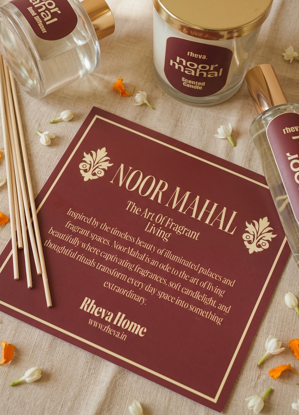 Noor Mahal Gift Hamper (Home fragrance collection)