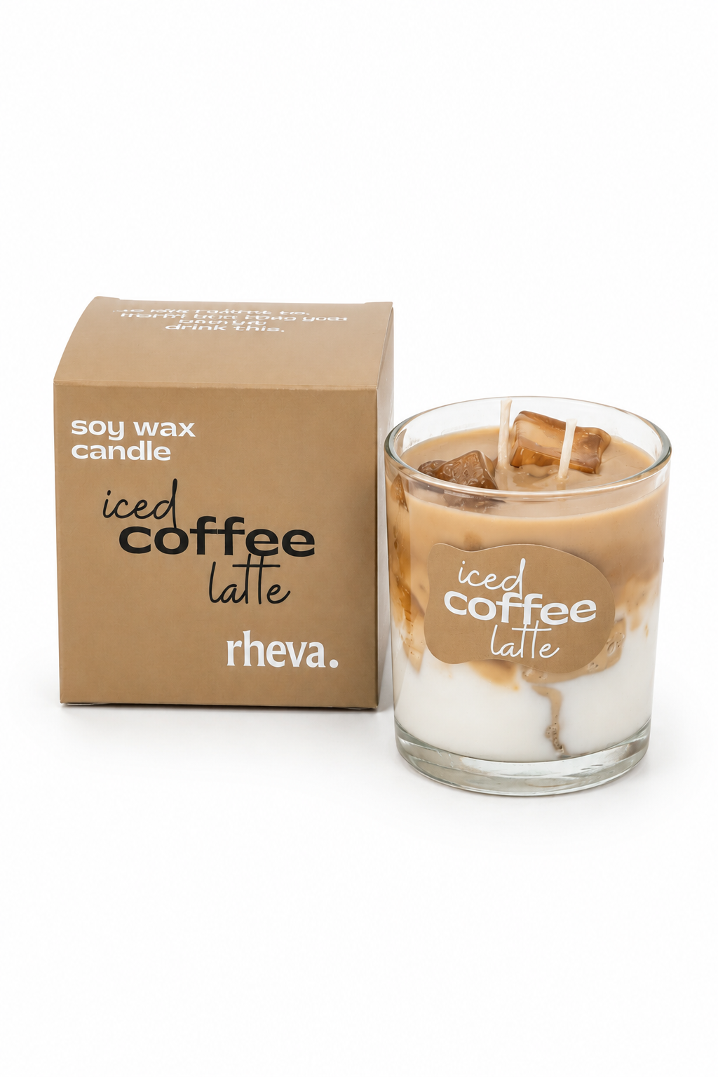 Iced Coffee Latte Candle