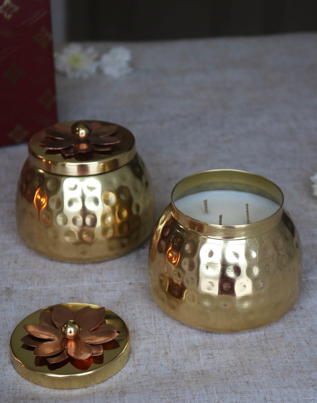 Roshini & Mithaas (Candles & Chocolate Hamper)